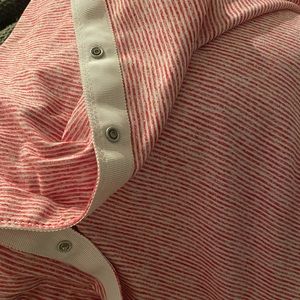 NWOT Lulu Red Stripe Scarf